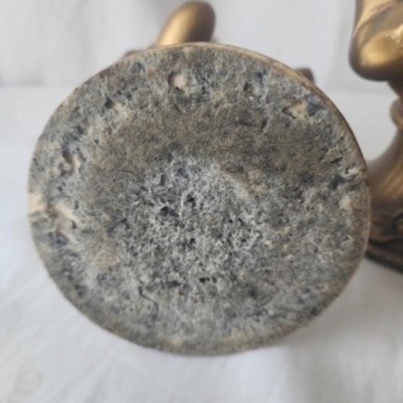 Vintage Set of 2 Boy Girl Music Theme Statues By J. Kendrick 1971 9.5 x 5 inches - Picture 6 of 12